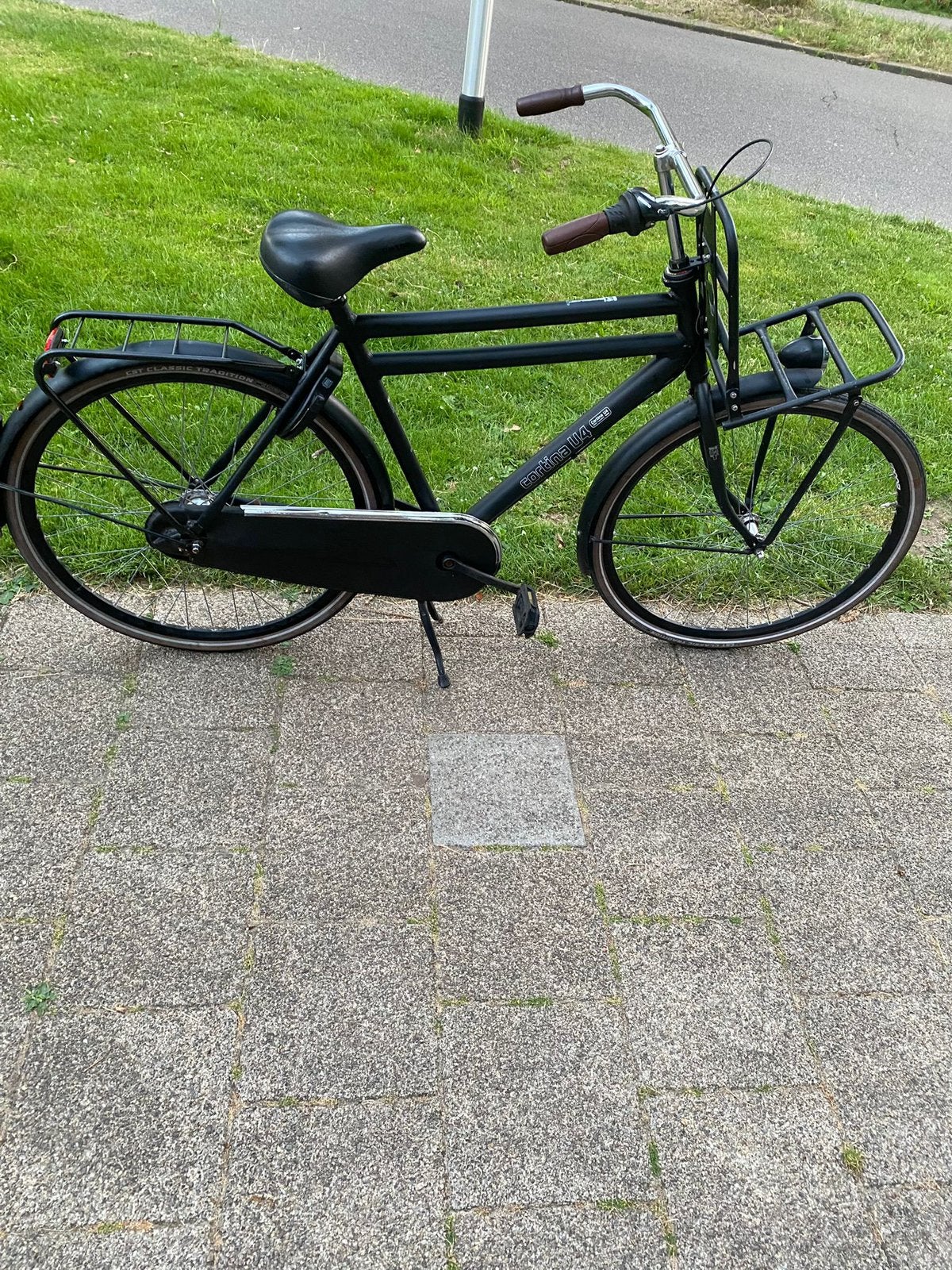 Zwarte 28 inch Cortina fiets, Ophalen, Zo goed als nieuw, Overige merken