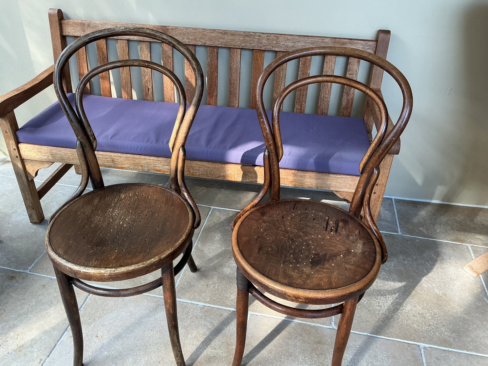 Thonet antiek kohn austria stoelen, Ophalen