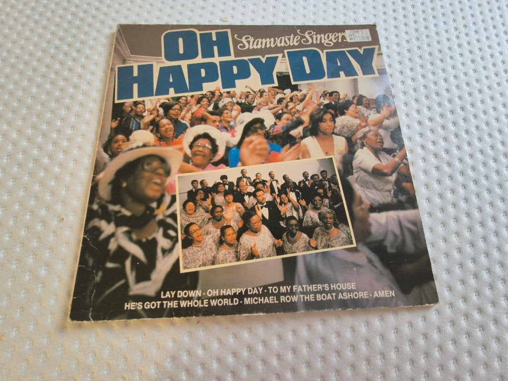Stamvaste Singers – O Happy Day, Ophalen of Verzenden, Gebruikt, 12 inch