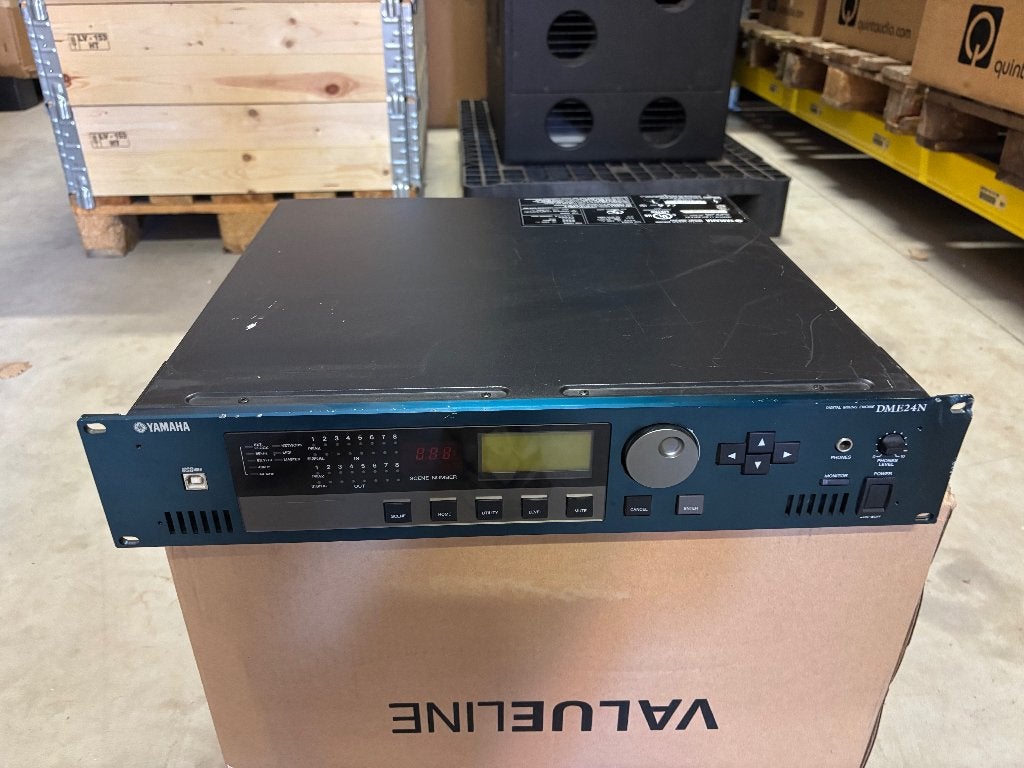 Yamaha DME24N digital mixing engine DSP processor, Audio, Tv en Foto, Versterkers en Receivers, Ophalen, Gebruikt, 120 watt of meer
