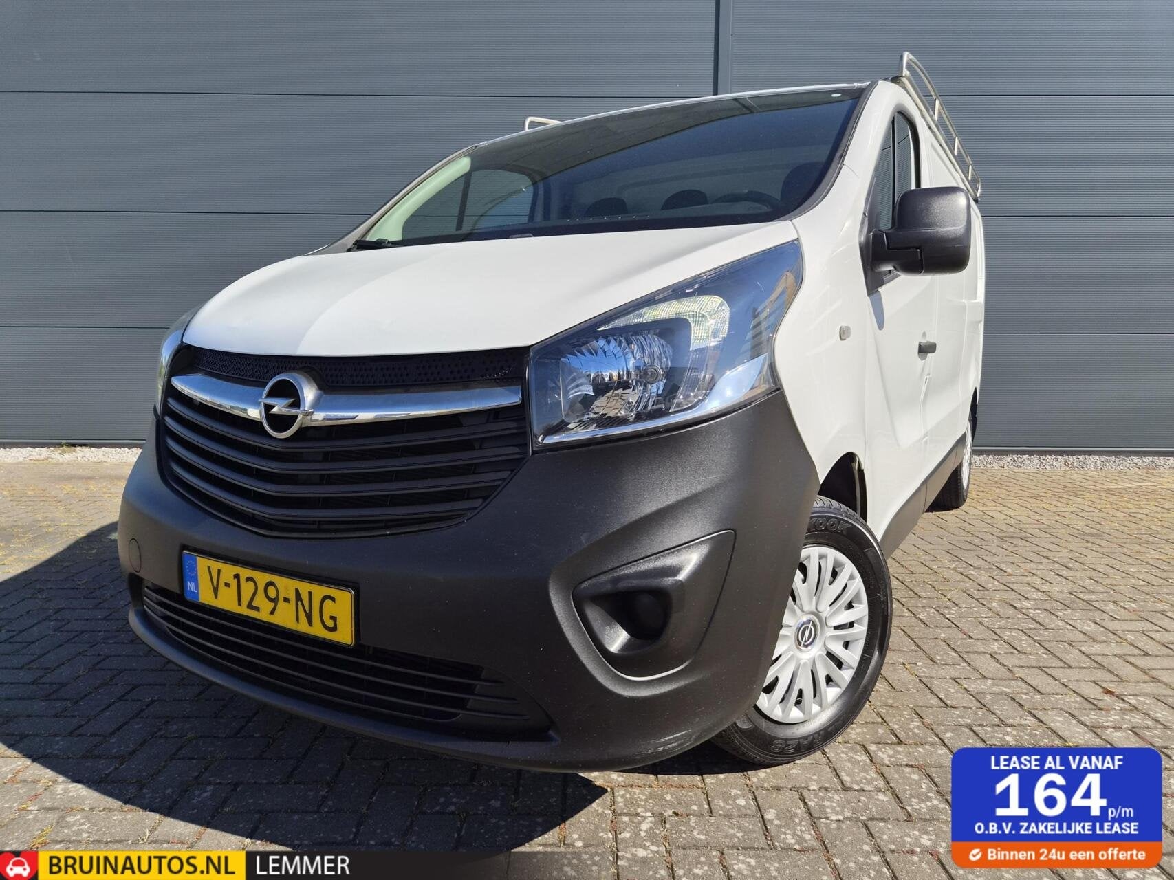 Opel Vivaro 1.6 CDTI L2H1 Airco Imperiaal Trekh 120pk 3-zits, Auto's, 121 pk, Gebruikt, Euro 6, 4 cilinders