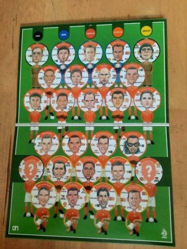 NEDERLANDS ELFTAL SPEL - KOPPIEZ VERZAMELMAP - AH -COMPLEET, Ophalen of Verzenden, Zo goed als nieuw, Overige binnenlandse clubs