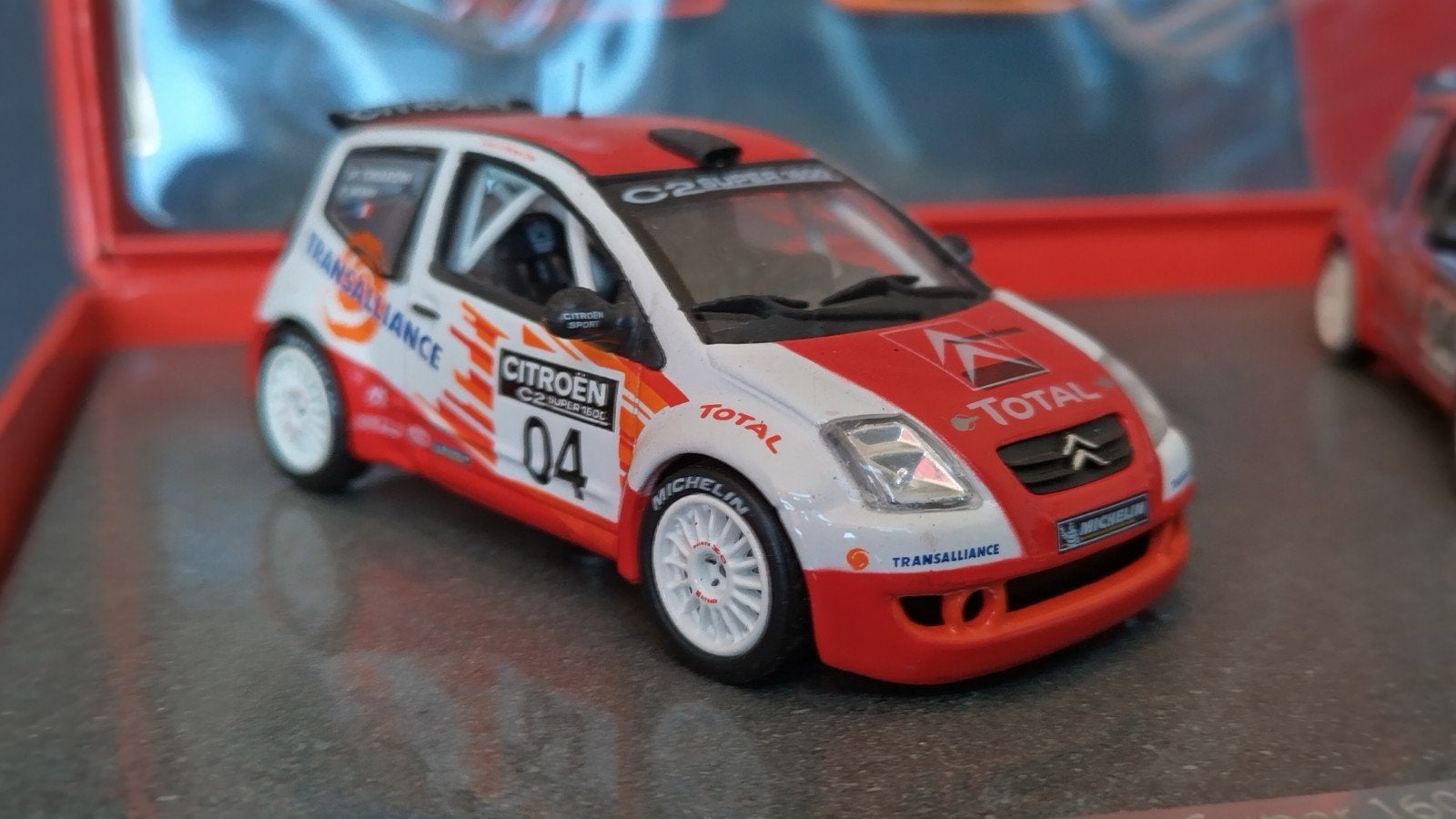 Citroen C2 Super 1600 Rally 1:43 Norev Coffret Pol, Auto, Verzenden, ., Nieuw