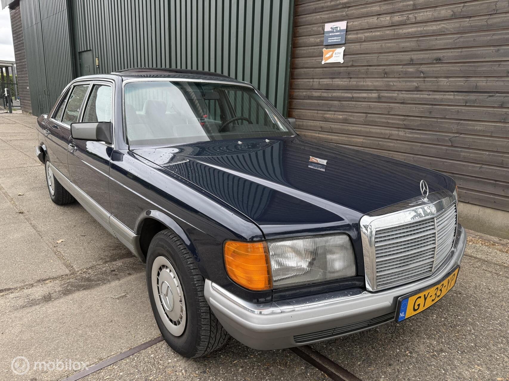 Mercedes-Benz W126 500 SEL Automaat NAP, Auto's, Automaat, Achterwielaandrijving, 4973 cc, Blauw