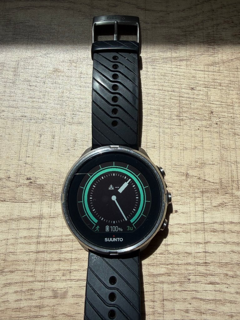 Suunto 9 Gen1 GPS Multisport Horloge Zwart, Zwart, IOS, Ophalen of Verzenden, Zo goed als nieuw