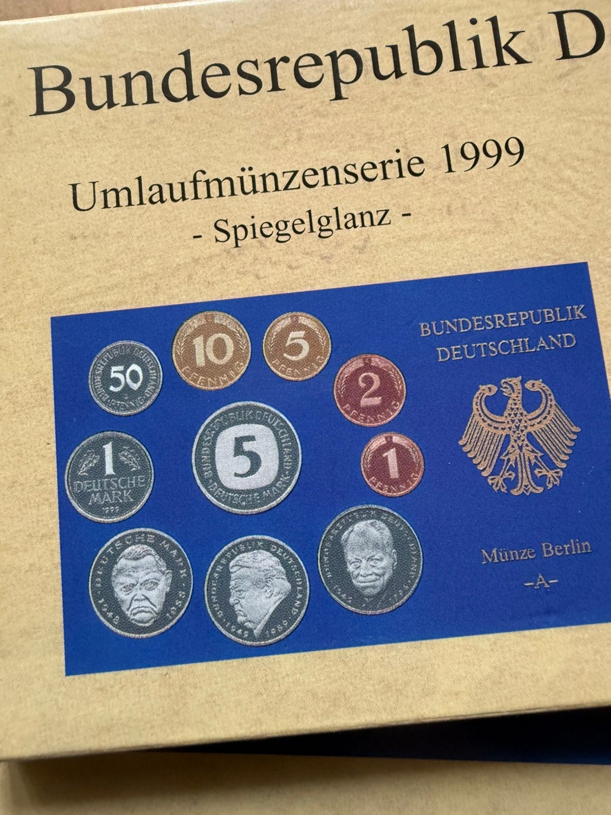 Munt sets Duitsland 1999, Ophalen of Verzenden, Duitsland