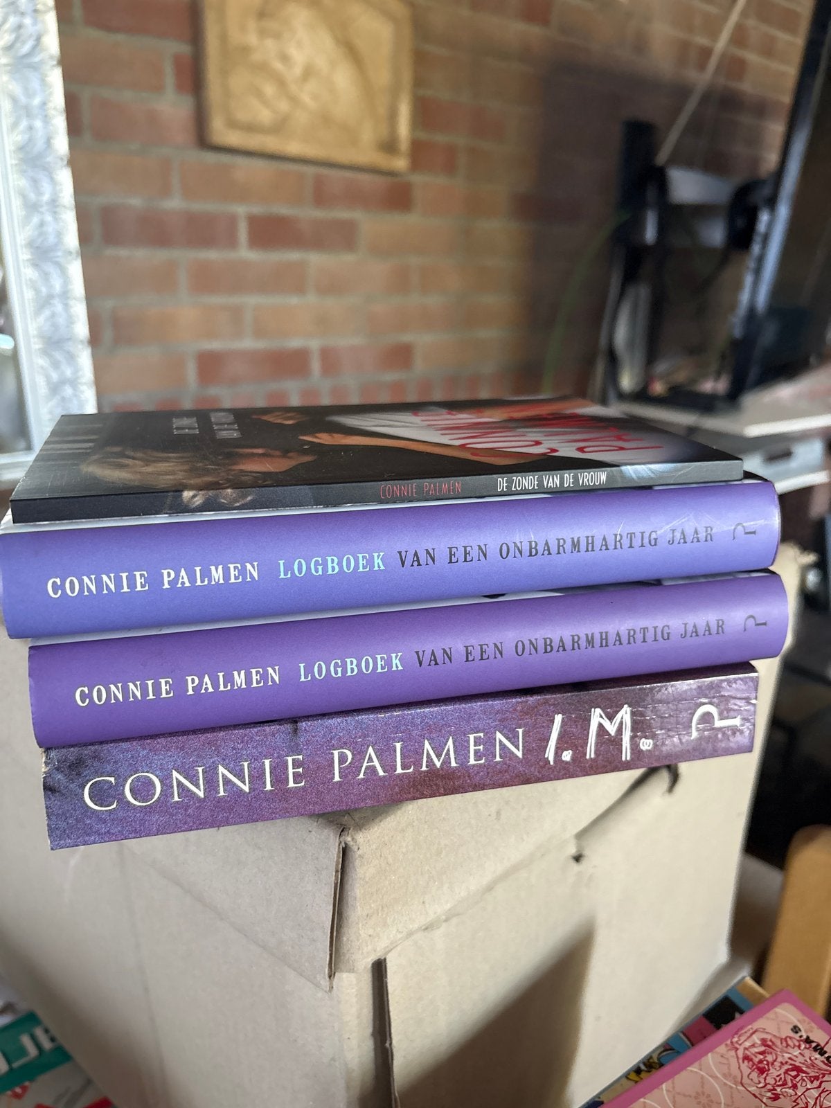 4x Connie Palmen boeken - Zeer goede staat, Ophalen, Zo goed als nieuw