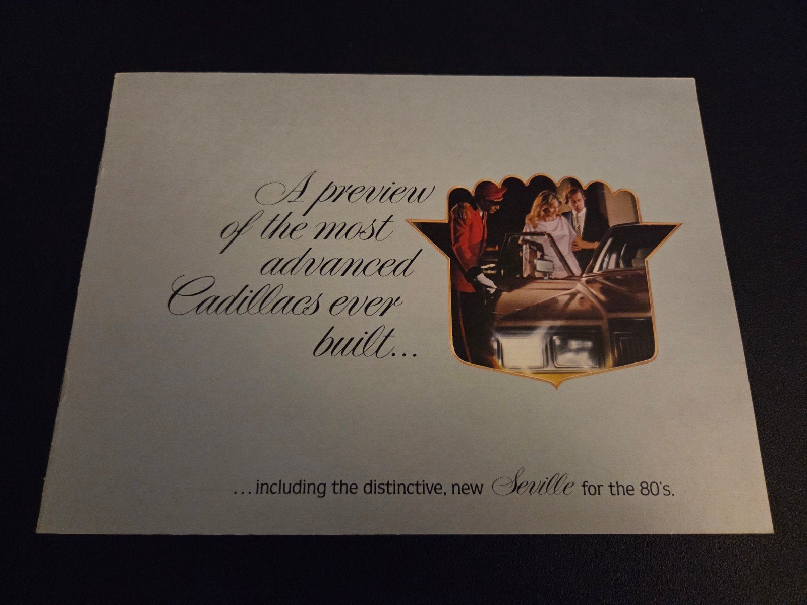 Brochure Cadillac Seville 1980 USA, Ophalen of Verzenden, Zo goed als nieuw, Overige merken