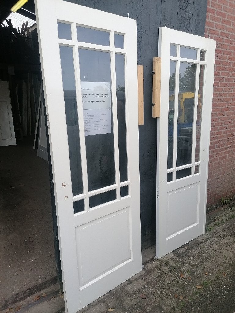 gebruikte paneeldeuren, ensuite, oude deuren, Doe-het-zelf en Verbouw, Ophalen, Gebruikt, Binnendeur, 200 tot 215 cm