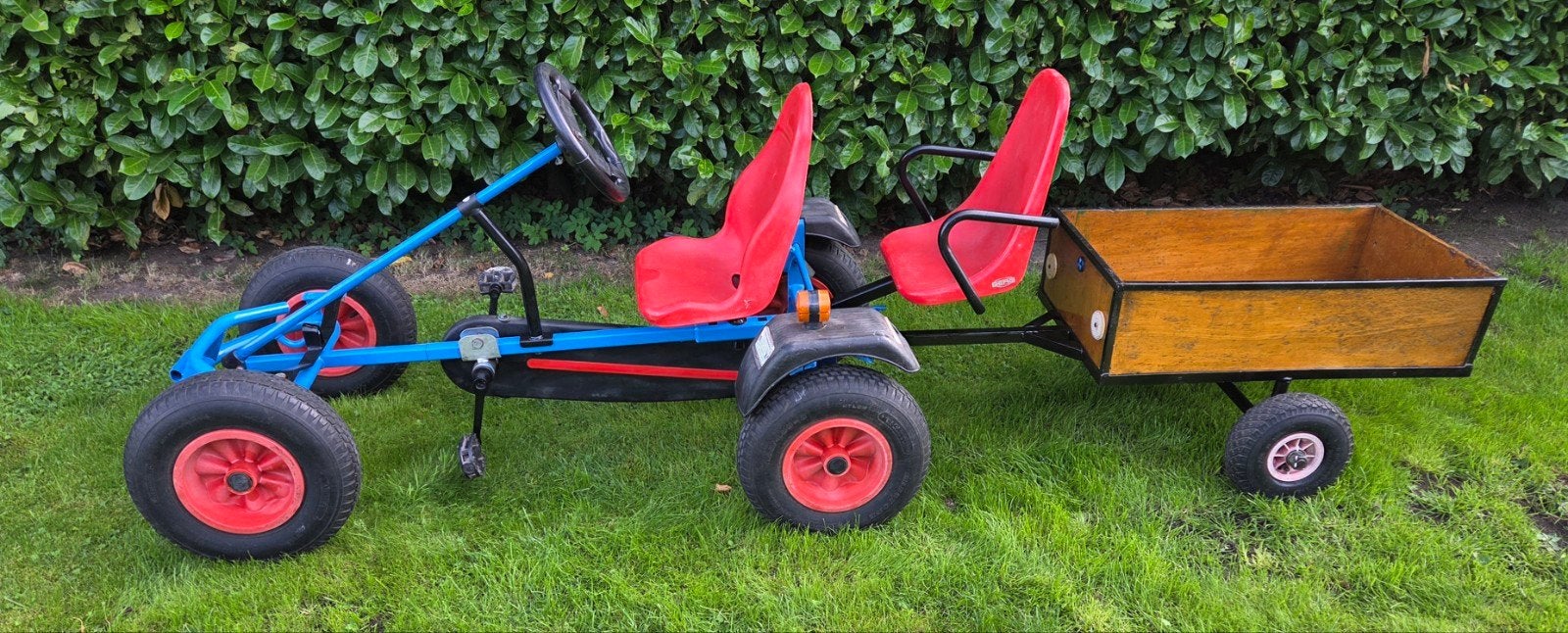 Berg Skelter XL met duo zit en aanhangwagen, Kinderen en Baby's, Ophalen, Gebruikt, Berg