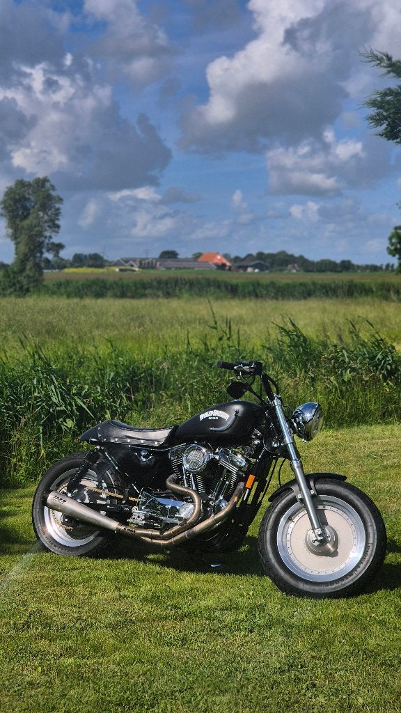Harley Davidson  Sportster XL 1200 supernetjes, Sportuitlaat, 2 cilinders, Motorrijbewijs A, Gebruikt