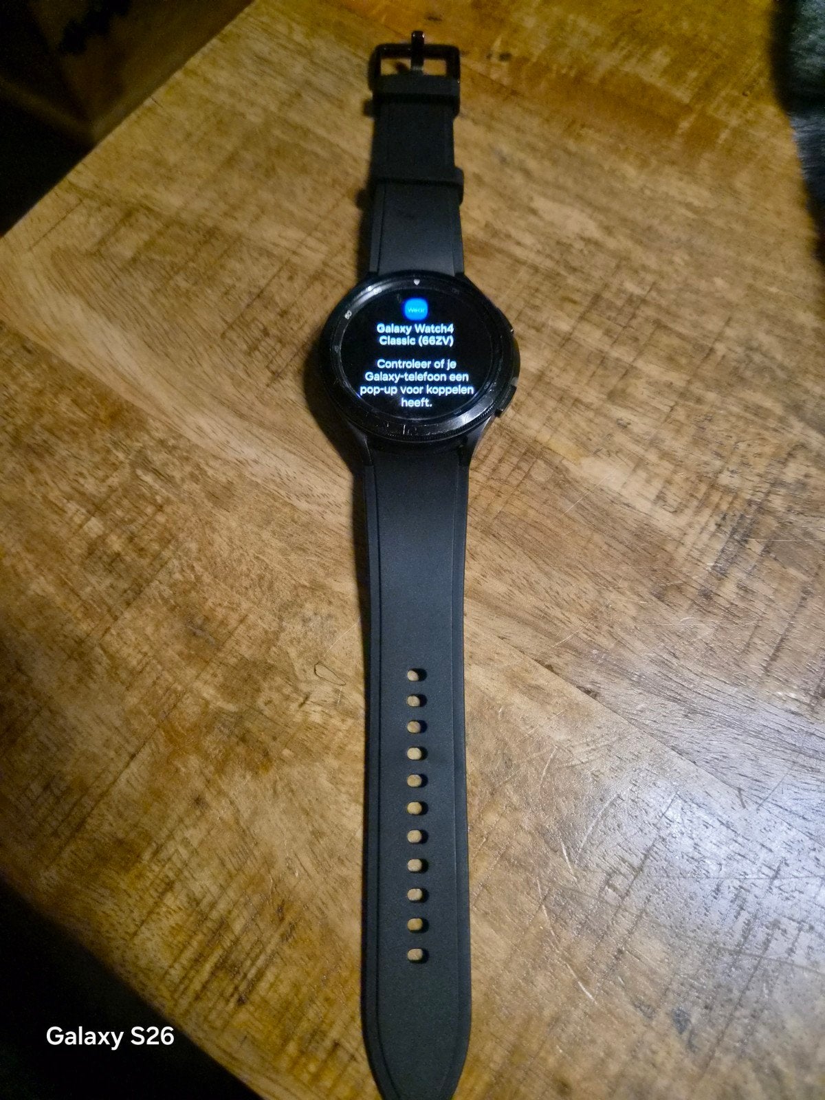 Samsung Galaxy Watch 4 Classic - Zwart, Ophalen of Verzenden, Gebruikt, Zwart, Android