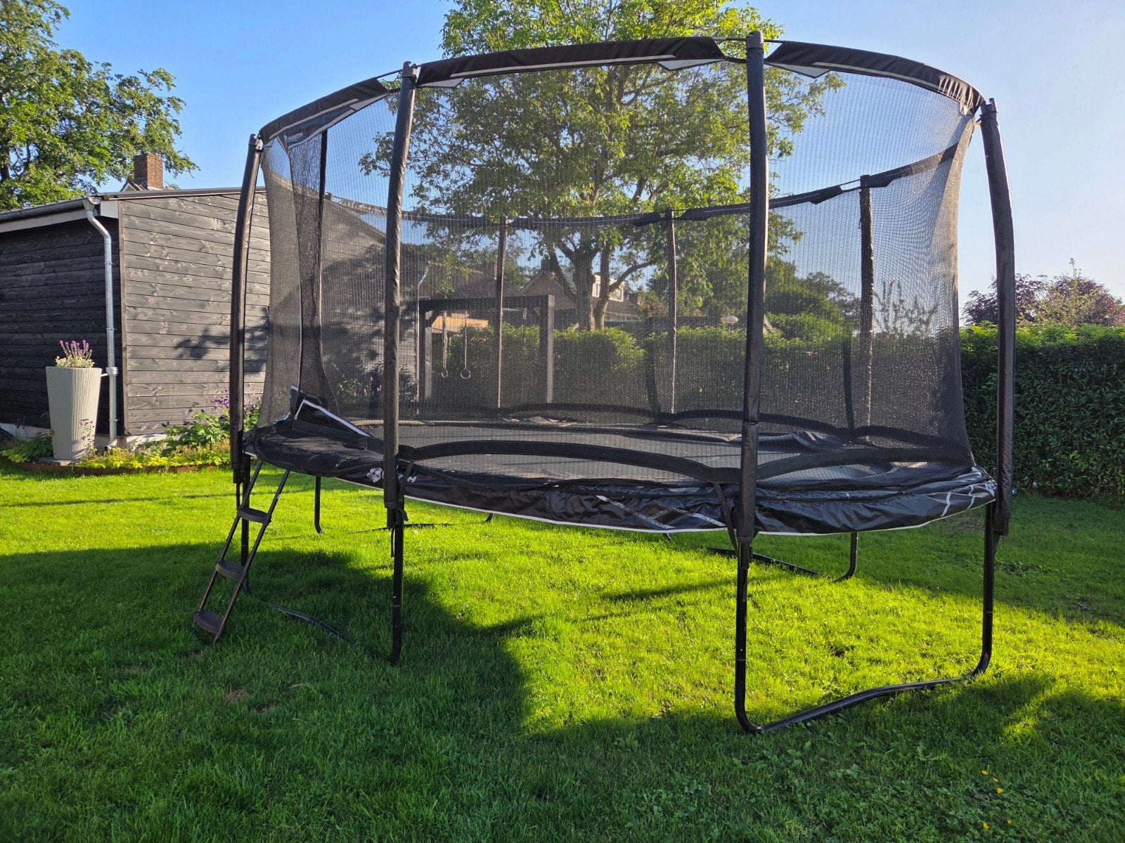 North Legend Ovale Trampoline 500x345cm incl. Veiligheidsnet, Ophalen