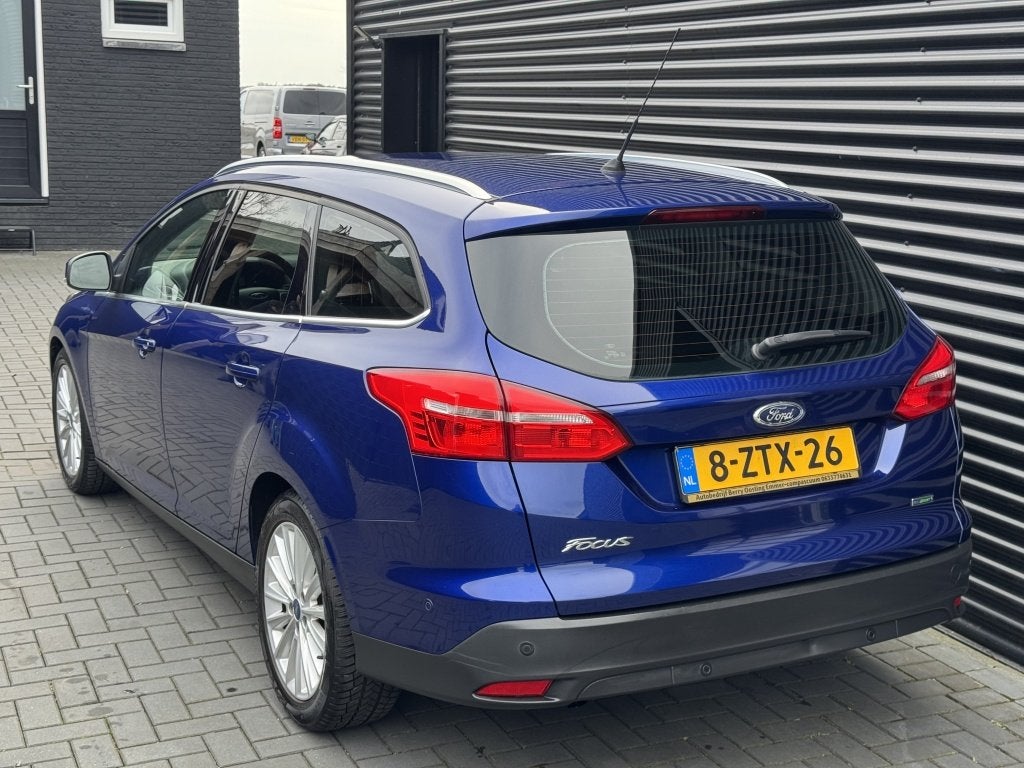 Ford FOCUS Wagon 1.0 First Edition| 2015| NAVI| CLIMA| CRUIS, Auto's, Gebruikt, Euro 6, Blauw, Origineel Nederlands