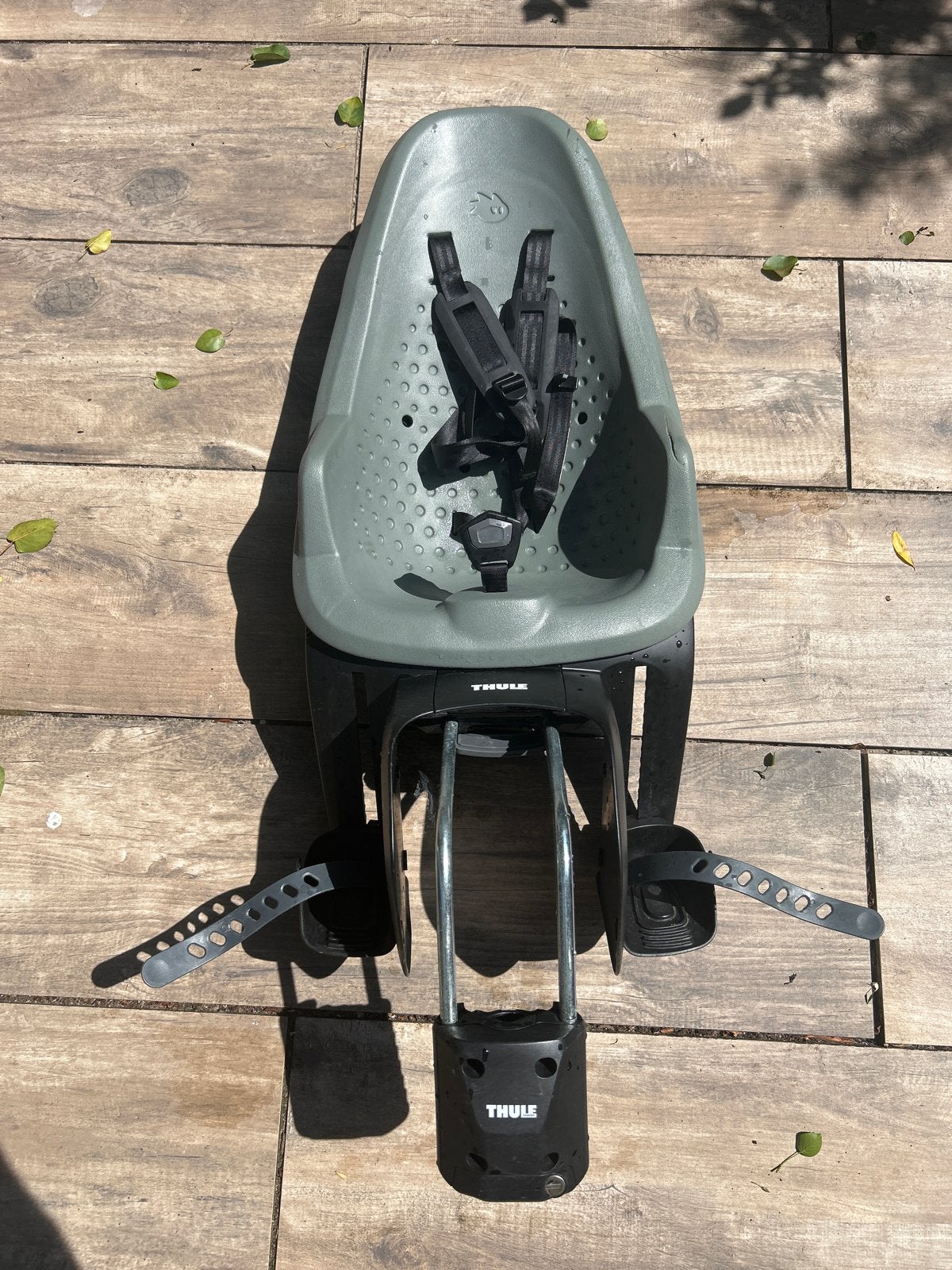 Thule Yepp 2 Maxi - fietsstoeltje - Frame montage, Achterzitje, Ophalen, 15 t/m 25 kg, Gebruikt