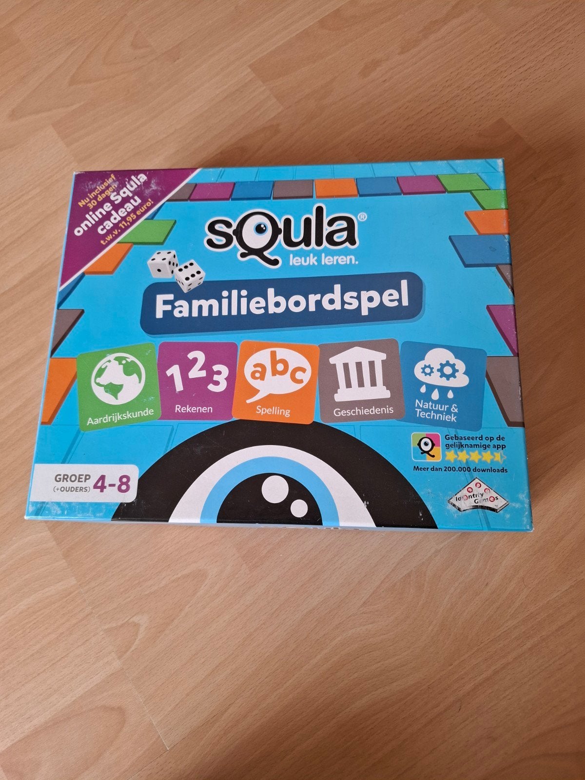 Squala familiebordspel, Ophalen of Verzenden