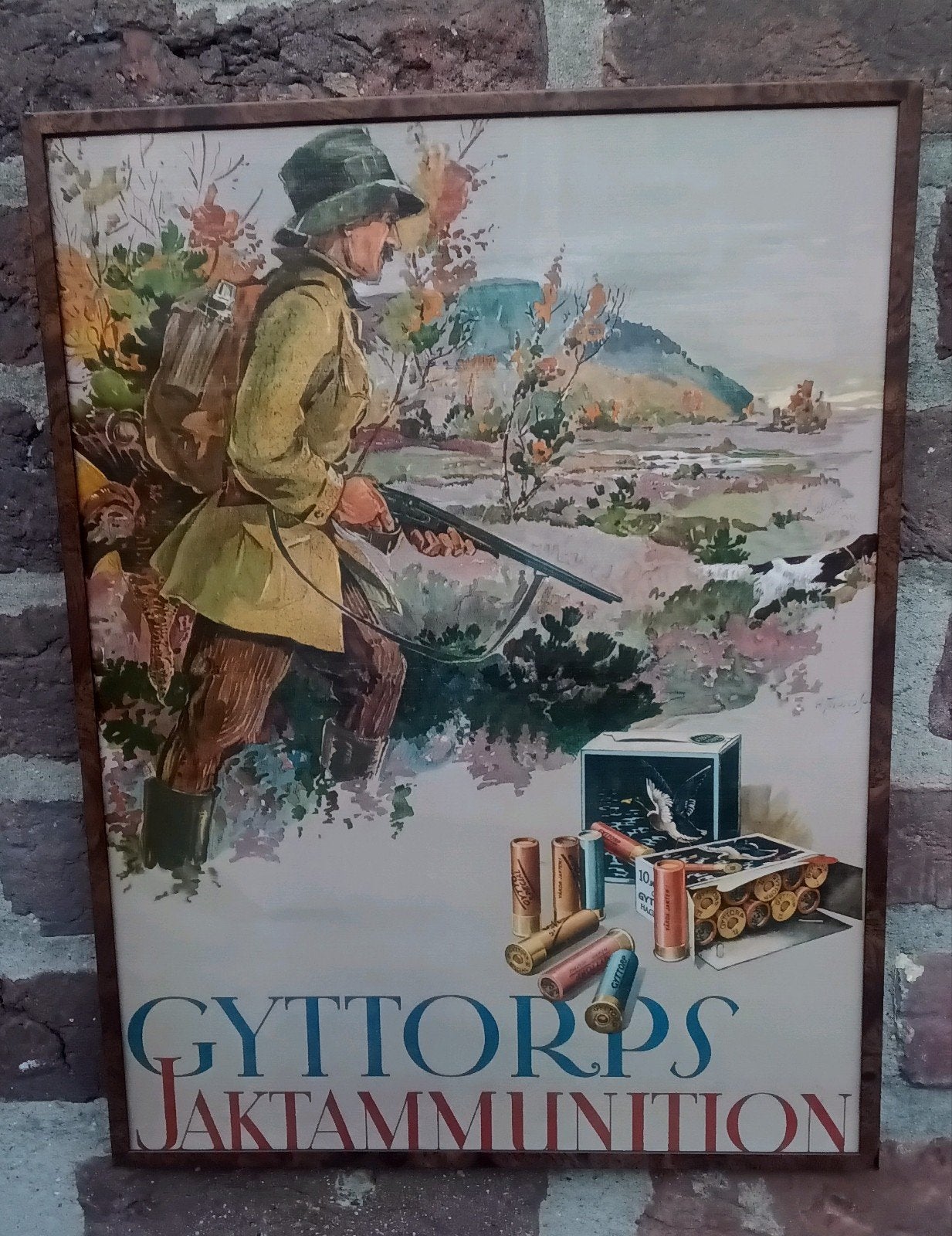 JACHTAFBEELDING GITTORPS JACHTMUNITIE MOOIE ZELDZAME AFBEELD, Boeken, Ophalen of Verzenden, Zo goed als nieuw