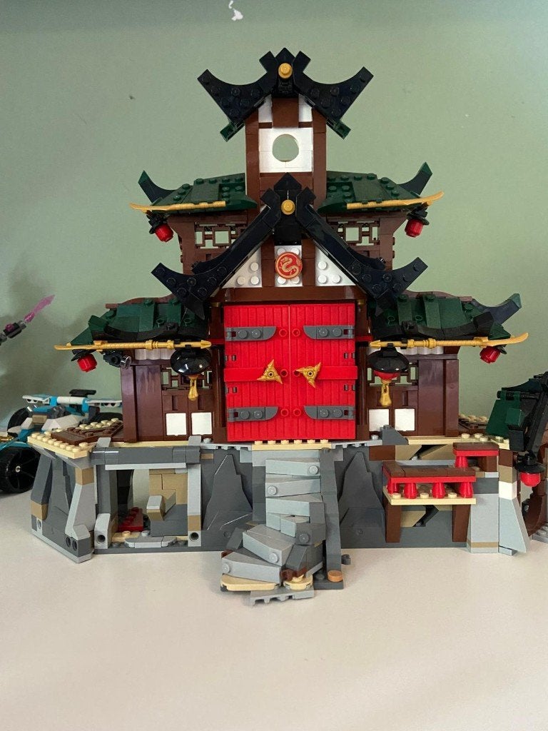 Lego NINJAGO Ninjadojo Tempel, Kinderen en Baby's, Lego, Ophalen of Verzenden, Zo goed als nieuw, Ninjago