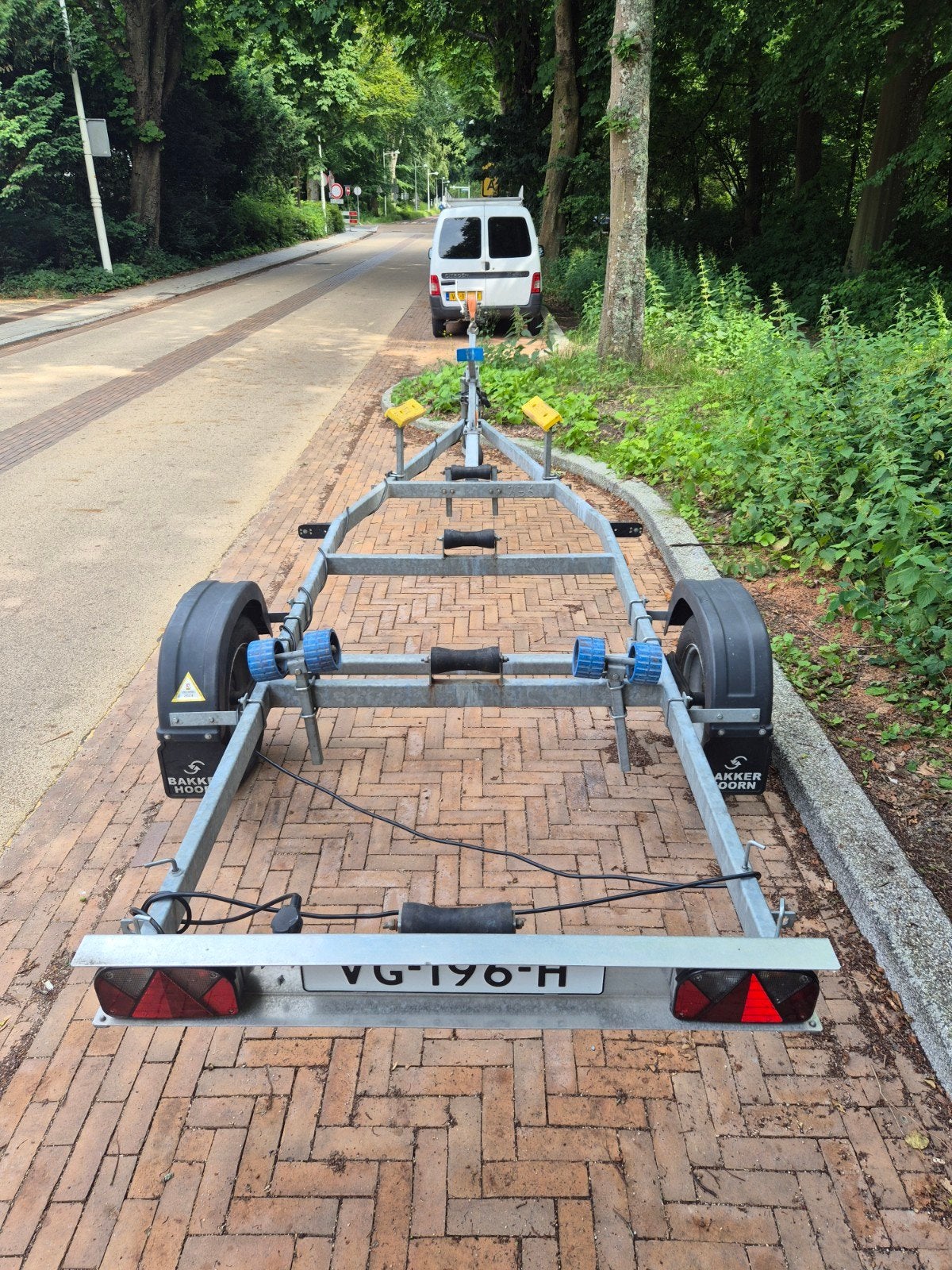 Boottrailer, Watersport en Boten, Ophalen of Verzenden, Zo goed als nieuw, Minder dan 6 meter, Sloepentrailer