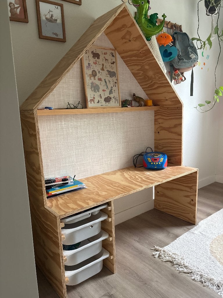 Speelhuisje, Ophalen, Gebruikt, Hout
