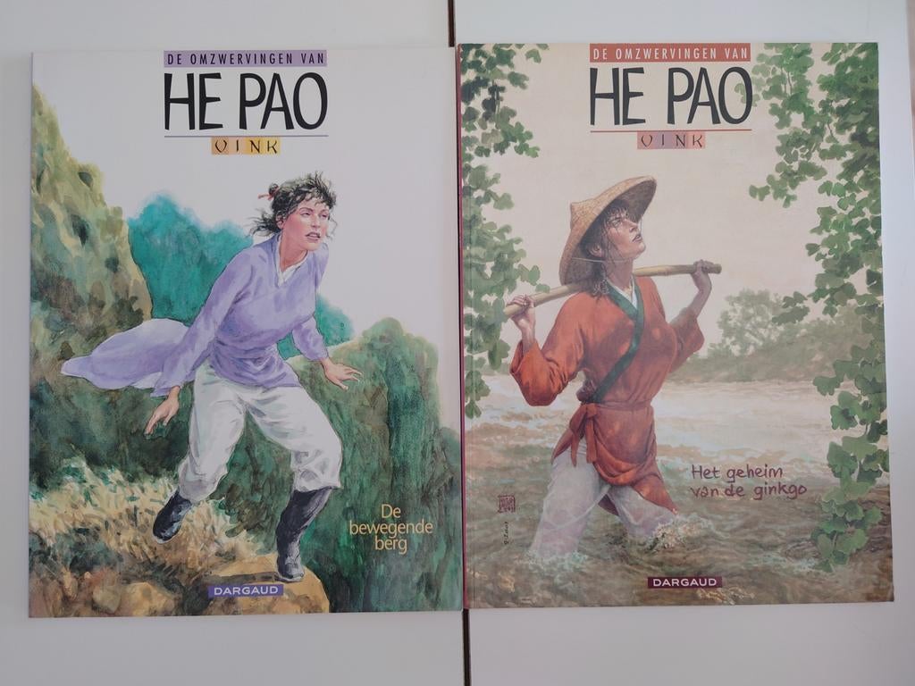 He Pao 1-2 sc. Dargaud stripboeken, Meerdere stripboeken, Ophalen of Verzenden, Zo goed als nieuw, Vink