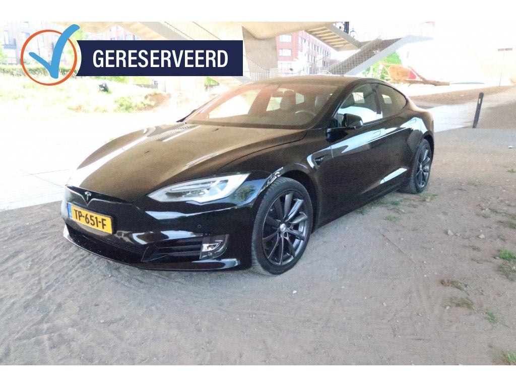 Tesla Model S 75D met twee sets velgen (bj 2018, automaat), Auto's, Tesla, 0 cilinders, Gebruikt, Zwart, Zwart