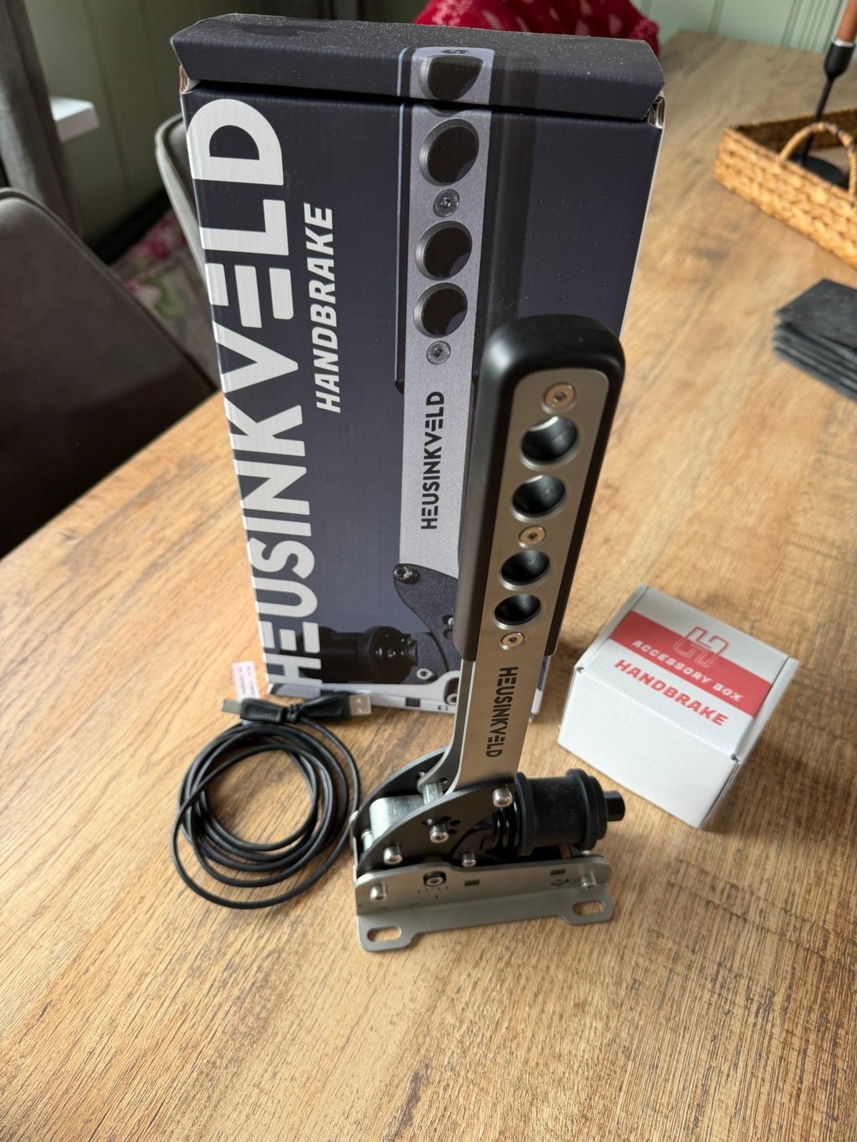 Heusinkveld Handrem (Sim Handbrake) – NIEUWSTAAT, ongebruikt, Ophalen of Verzenden, Nieuw