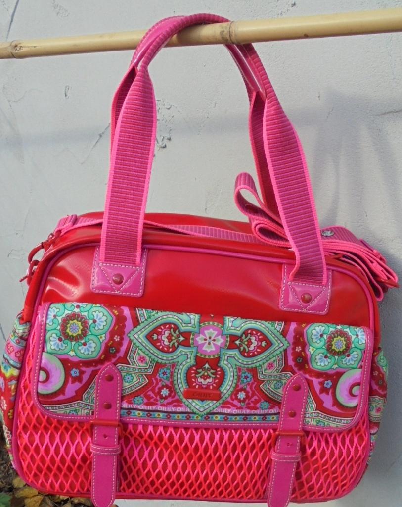LUIERTAS VERZORGINGSTAS ROOD OILILY Nieuw, Kinderen en Baby's, Luiertassen, -, -, OILILY, Nieuw