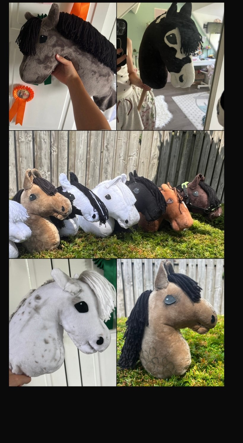 Op maat gemaakt hobbyhorse - Jouw droompaard!(commission), Ophalen of Verzenden, Nieuw, Jongen of Meisje