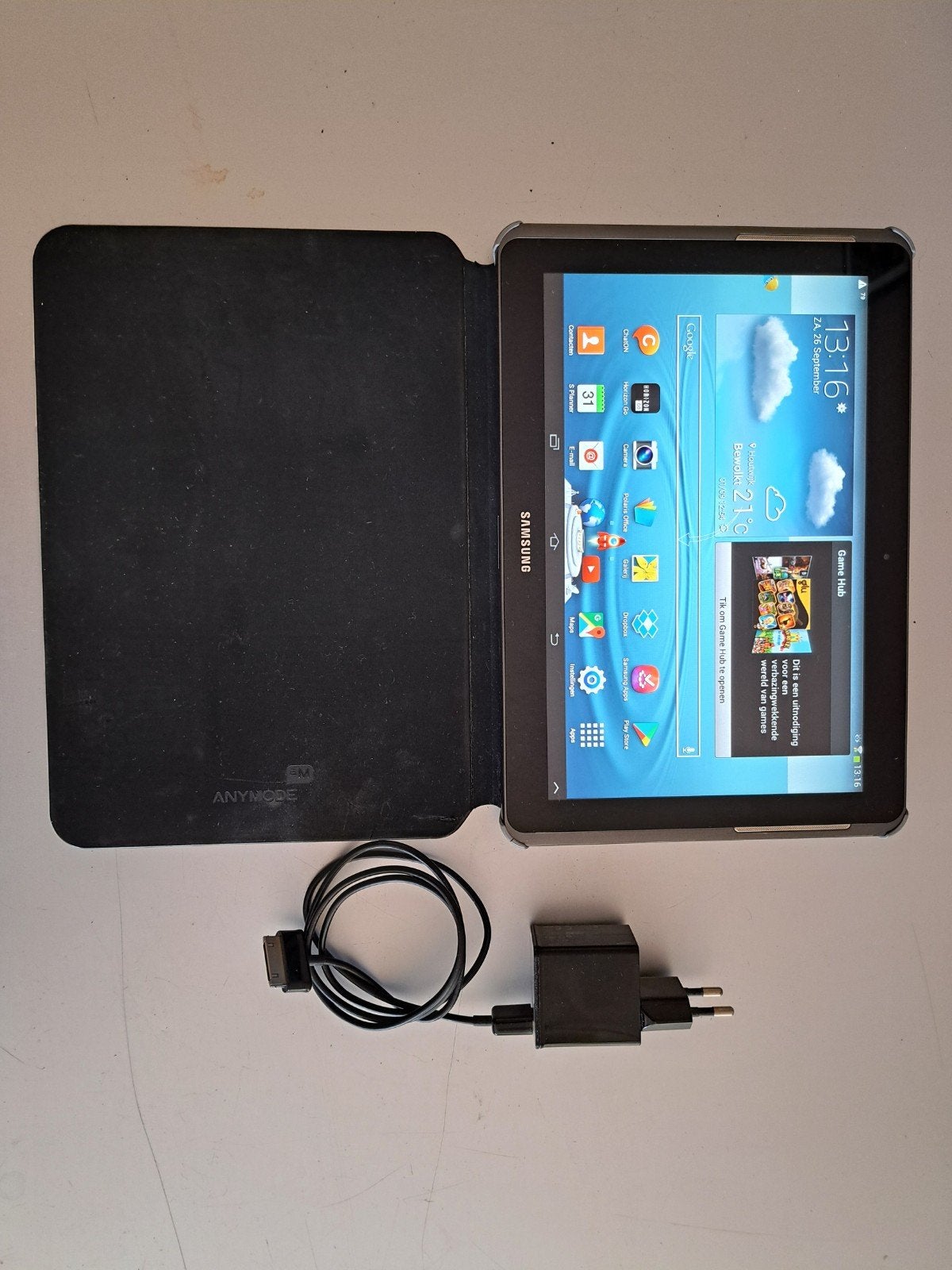 Samsung Tablet GT-P5110 16GB 10,1 Inch, 10 inch, GT- P5110, Ophalen of Verzenden, Zo goed als nieuw