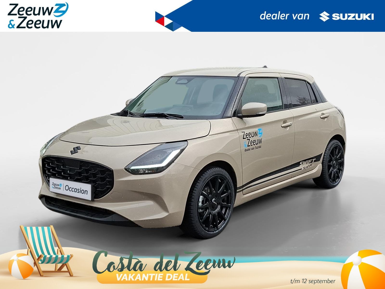 Suzuki Swift 1.2 Style Sportpack Smart Hybrid | DEMO | Sport, Voorwielaandrijving, Stof, Origineel Nederlands, Bedrijf