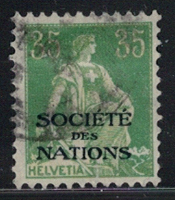 Z341 Zwitserland SDN 7 gestempeld, Verzenden, Gestempeld
