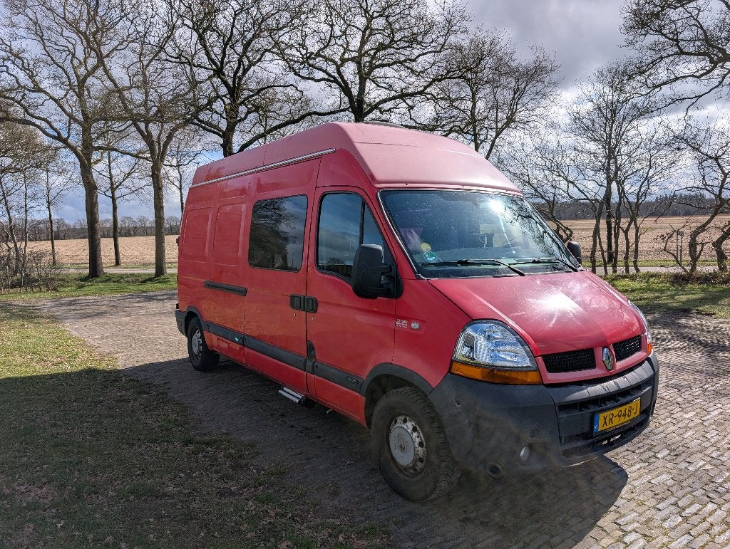 Renault Master 2006 zelfbouw buscamper, Overige merken, Tot en met 2, Particulier, Luifel