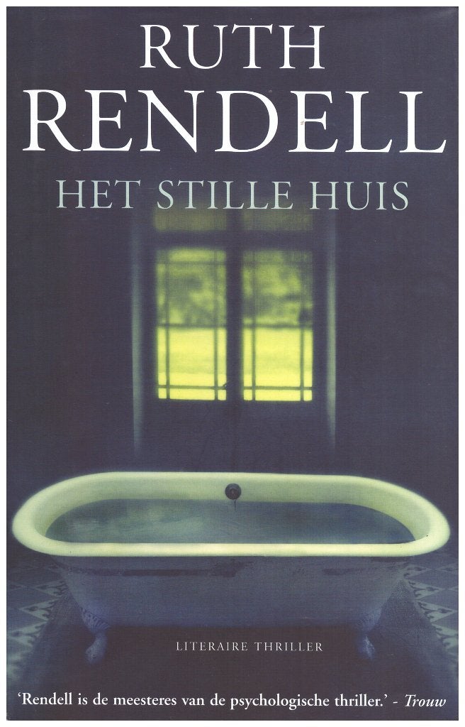 Ruth Rendell-Het Stille Huis (Literaire Thriller, Hardcover), Europa overig, Ruth Rendell, Ophalen of Verzenden, Zo goed als nieuw