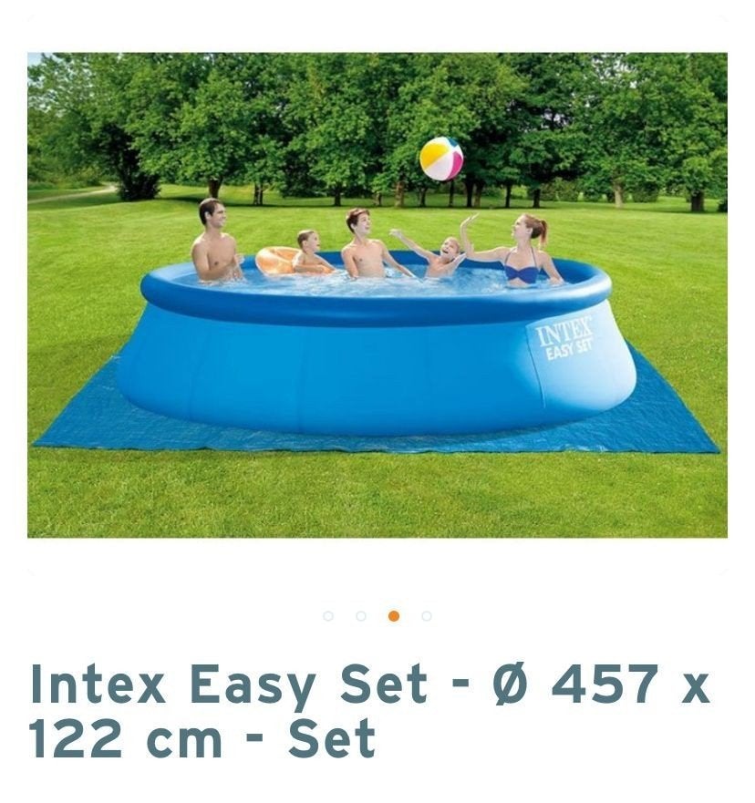 Zwembad Intex 457 x 122, Tuin en Terras, Zwembaden, 120 cm of meer, Rond, 300 cm of meer, Ophalen of Verzenden