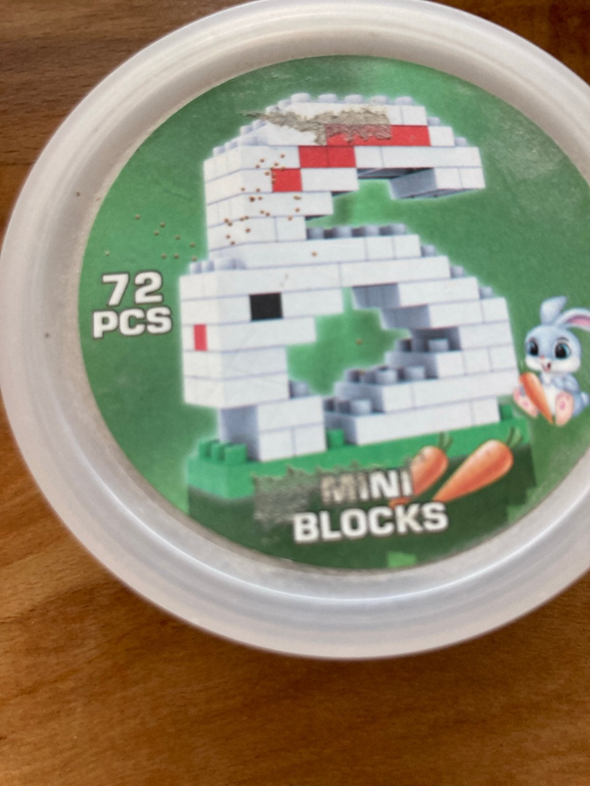 Mini Blocks Konijn Bouwpakket - 72 Stuks, Ophalen of Verzenden, Nieuw, Overige merken