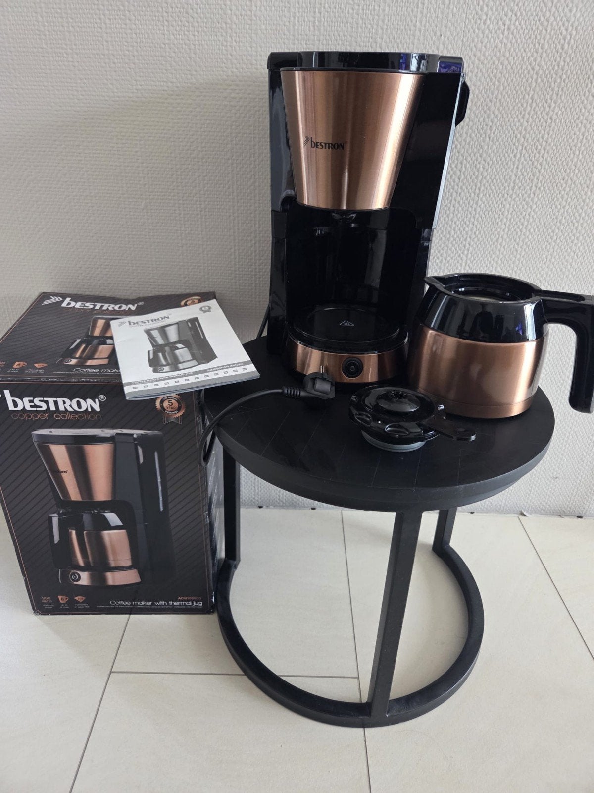 Partij van 34 Bestron koffiezetapparaten - Retourgoederen, Gemalen koffie, Ophalen of Verzenden, Bestron, X