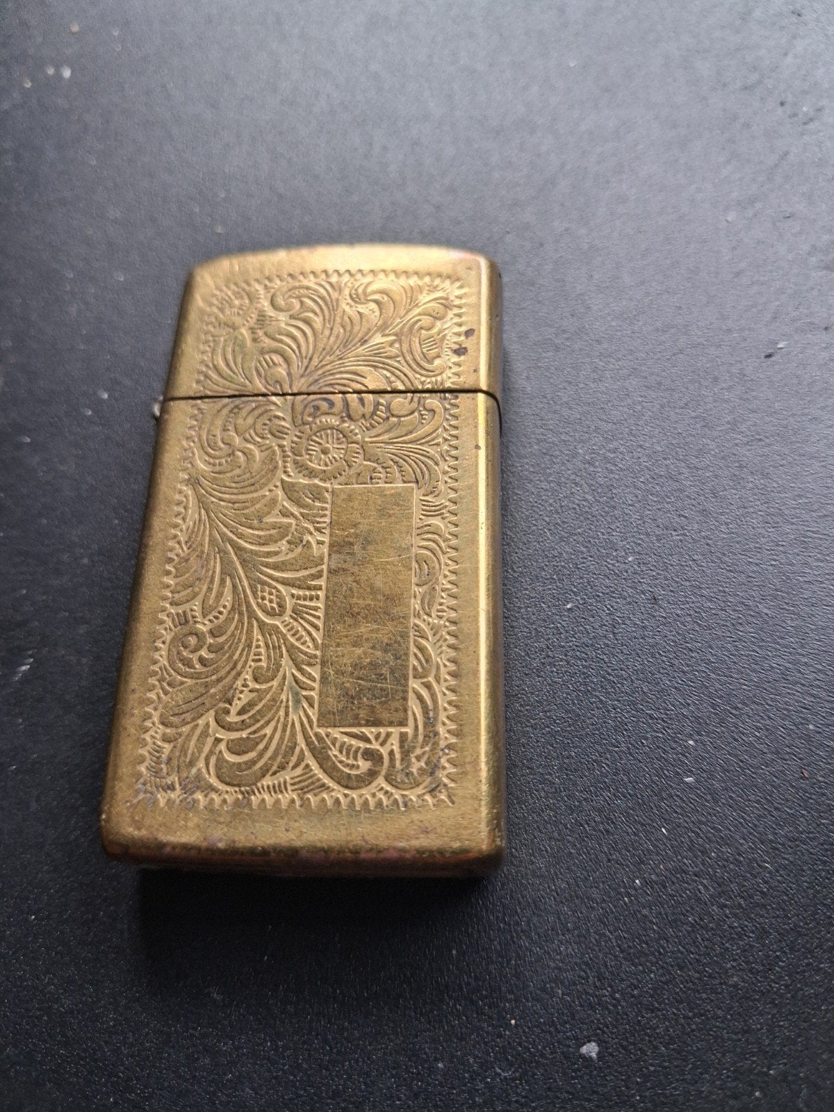 Zippo aansteker uit 1995 - Messing, Ophalen of Verzenden