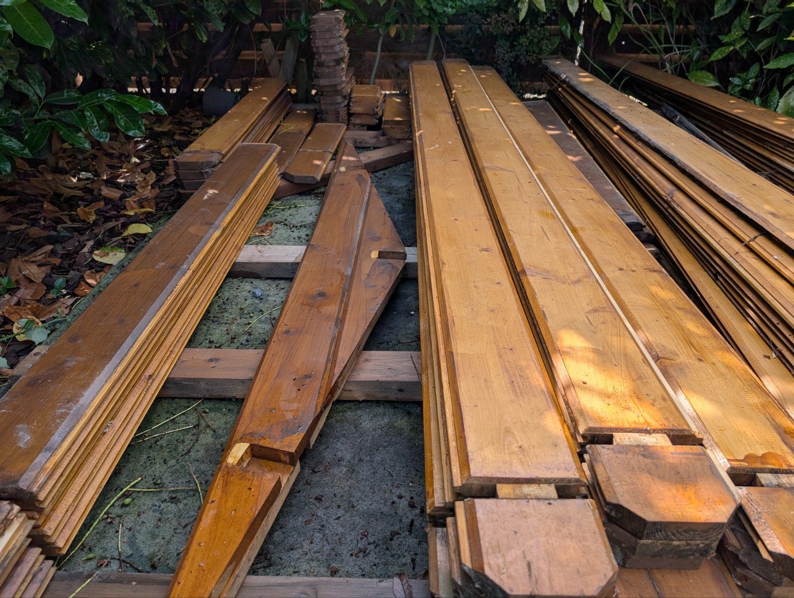 Blokhut profielen, deur en ramen, Tuin en Terras, Ophalen, 250 tot 500 cm, Blokhut, 2 ramen