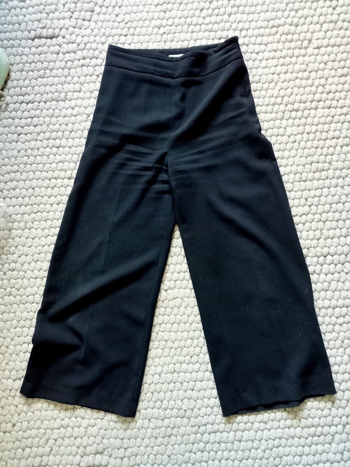 broek Zara, Kleding | Dames, Ophalen of Verzenden, Gedragen, Zwart, Broek of Spijkerbroek