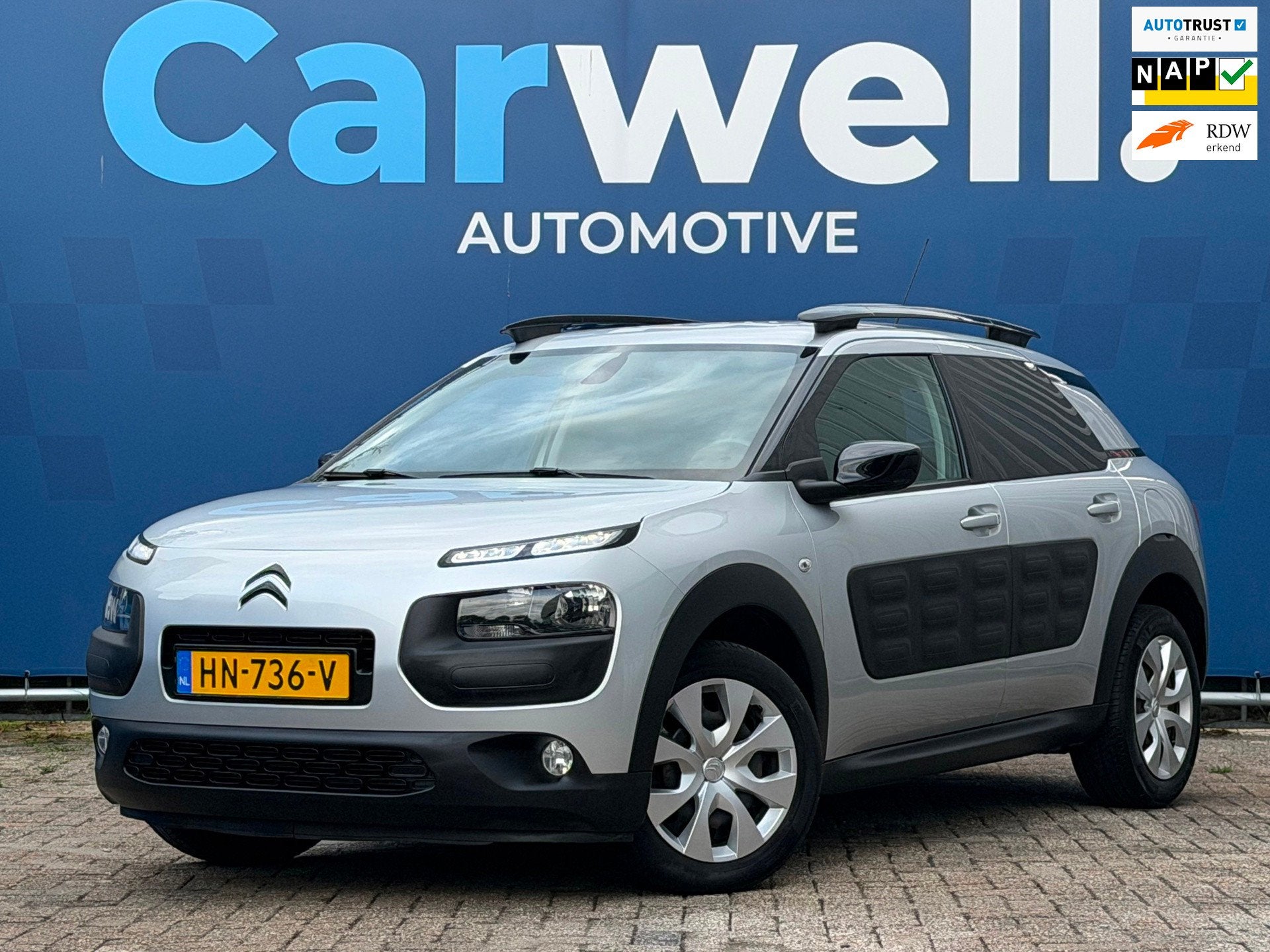Citroen C4 Cactus 1.2 PureTech Business|1e Eigenaar|Trekhaak, Auto's, Dealer onderhouden, Stof, 82 pk, 23 km/l