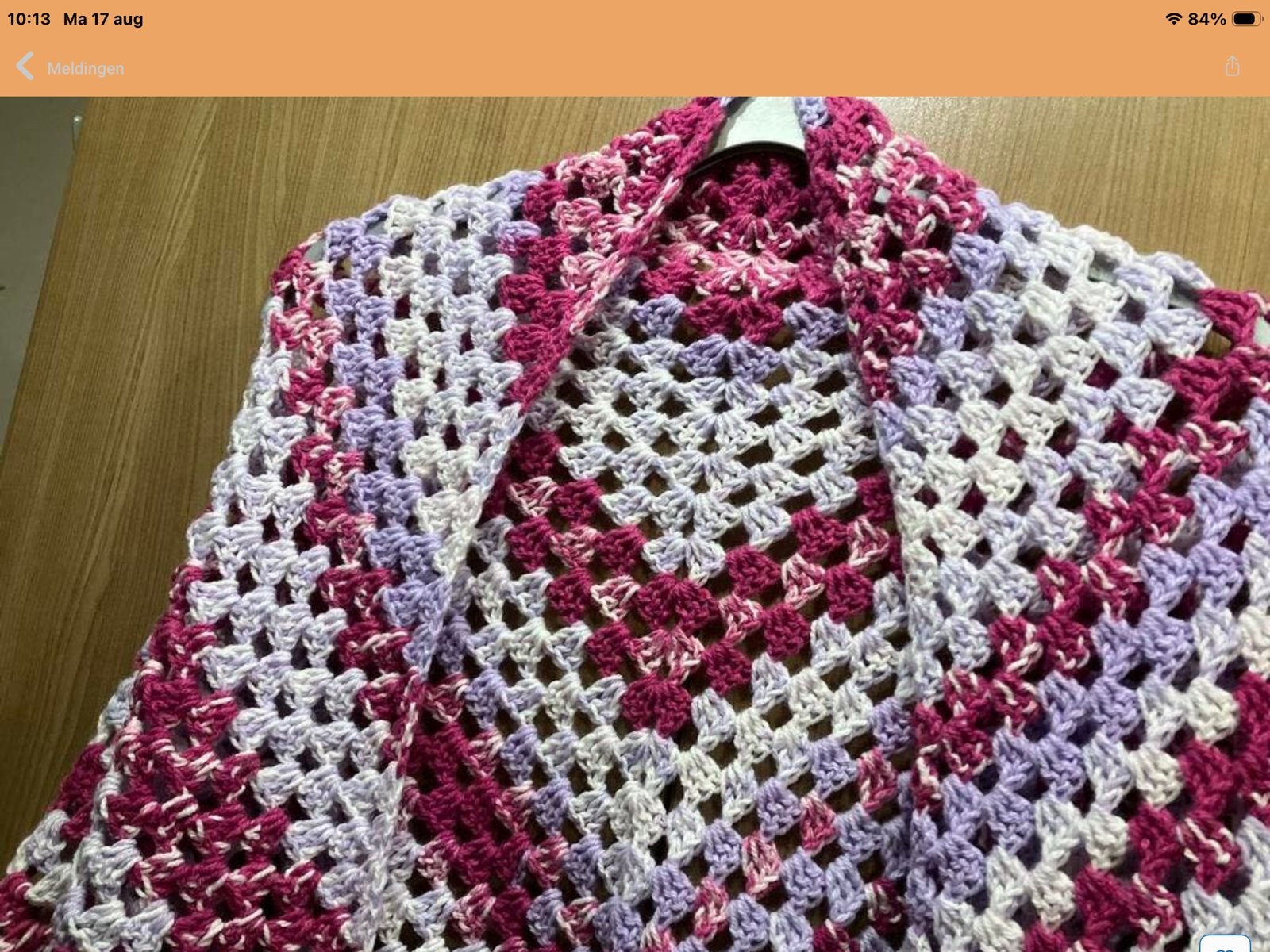Poncho/ omslagdoek.     Nieuw!, Kleding | Dames, Ophalen of Verzenden, Zo goed als nieuw, Maat 46/48 (XL) of groter, Sjaal