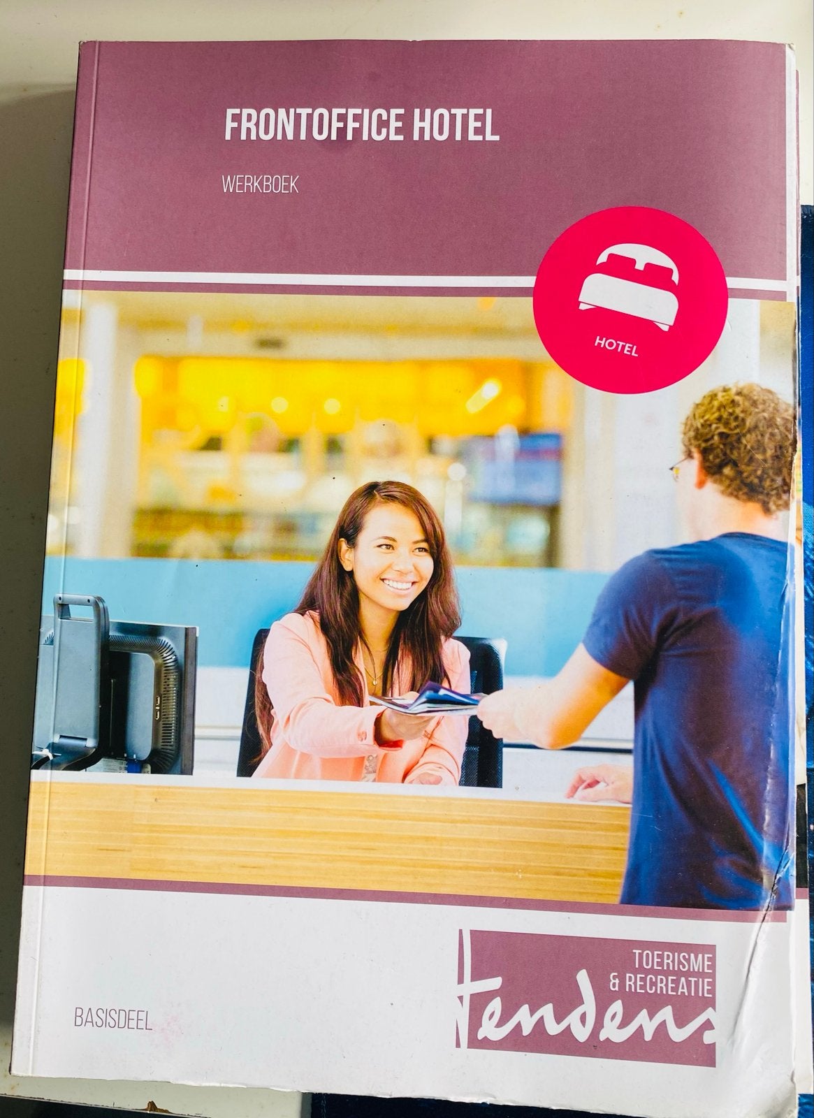 Frontoffice Hotel Werkboek - Toerisme & Recreatie, Boeken, Ophalen of Verzenden, Zo goed als nieuw, MBO
