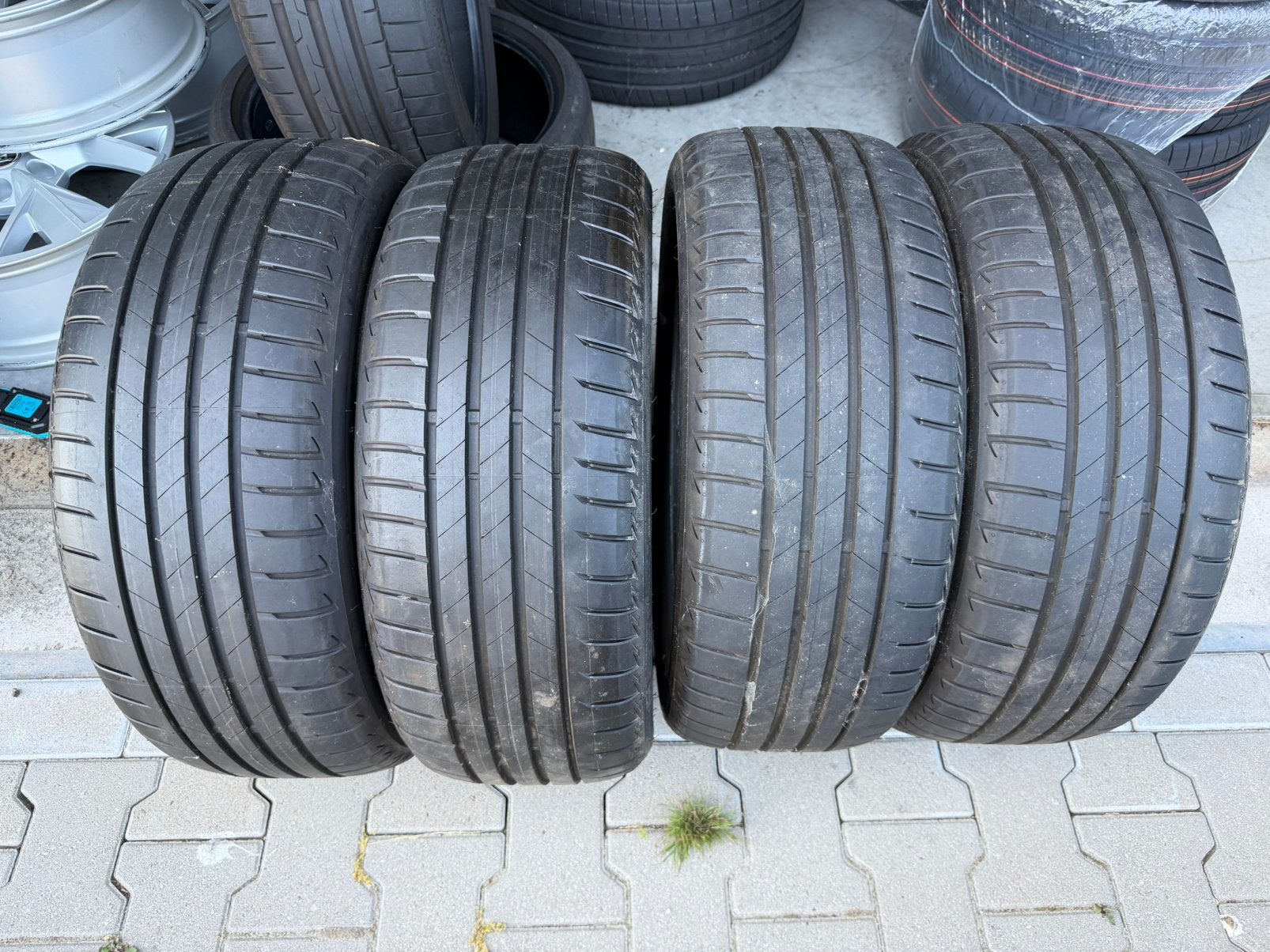 4x 225/45 18'' Bridgestone Turanza T005 zomerbanden DEMO, Auto-onderdelen, Banden en Velgen, 18 inch, Nieuw, Ophalen of Verzenden