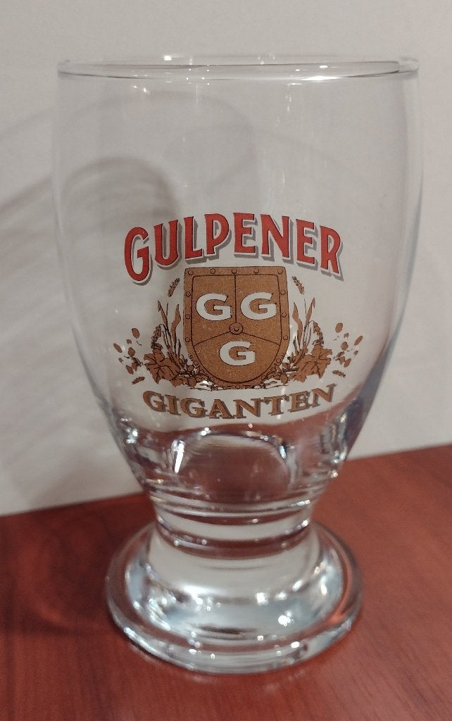 Gulpener Giganten Glas 25cl. (A), Verzamelen, Ophalen of Verzenden, Gebruikt, Glas of Glazen, Gulpener