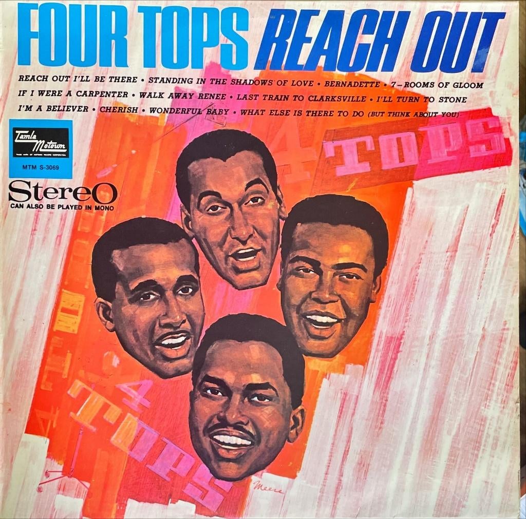 Four Tops - Four Tops Reach Out - Vinyl, Cd's en Dvd's, Vinyl | Pop, Ophalen of Verzenden, 1970 - 1979, Gebruikt, 12 inch