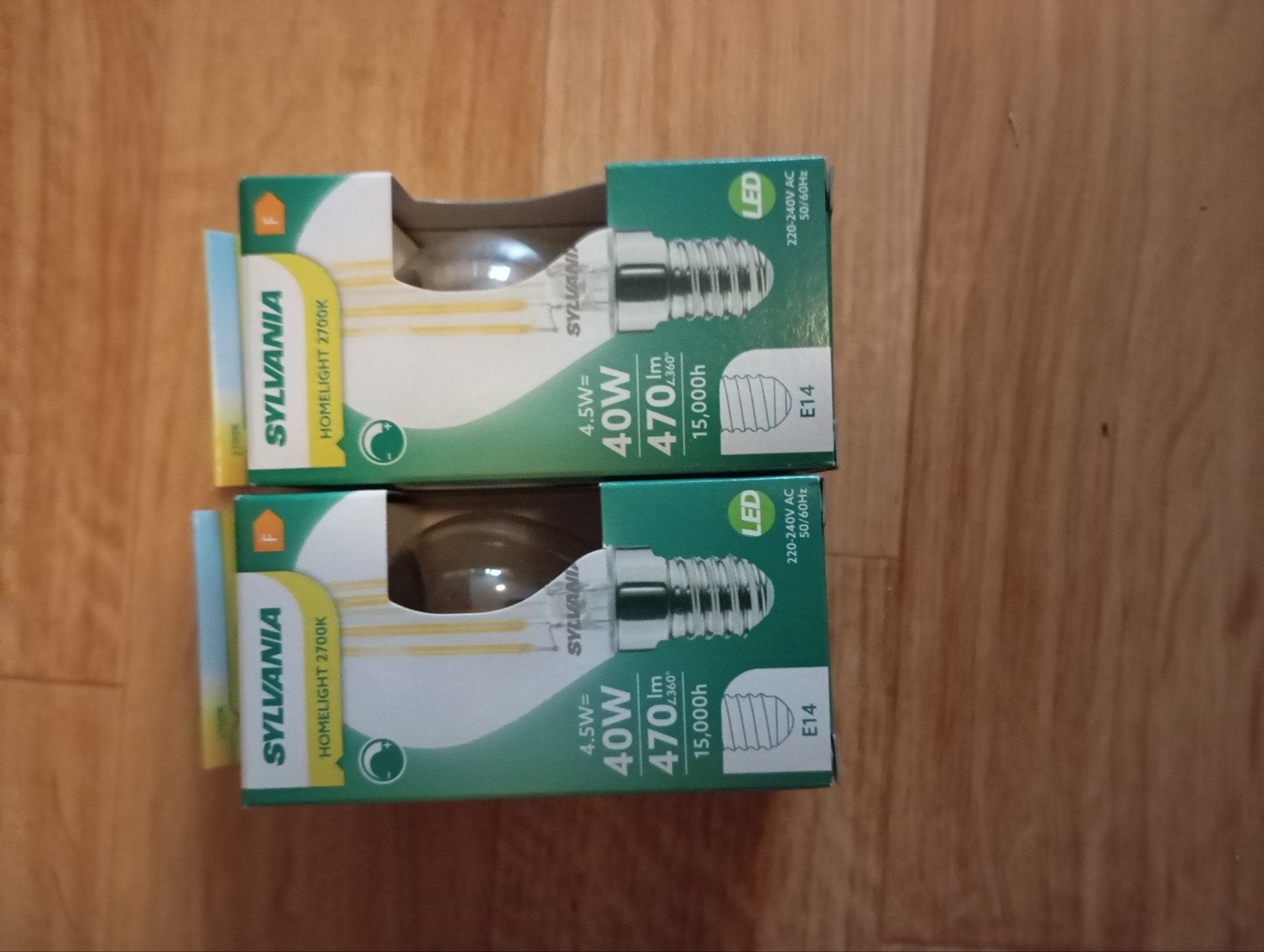 Sylvania LED lampen E14 en E27 - Nieuw in verpakking, Wit, Sylvania, E14 (klein), Nieuw