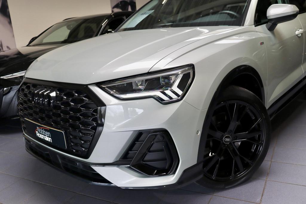 Audi Q3 Sportback 45 TFSI Quattro Pro Line S|Dew silver met., Auto's, Audi, Gebruikt, 4 cilinders, Bedrijf, Vierwielaandrijving