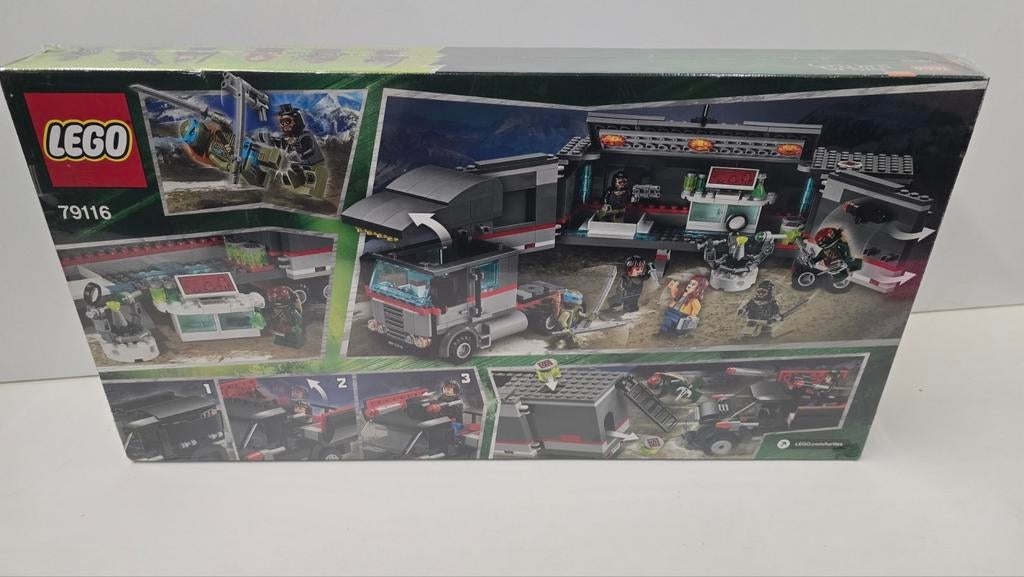 Nieuwe LEGO Ninja Turtles 79116 Big Rig Snow Getaway, Ophalen, Nieuw, Complete set, Lego