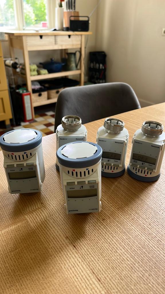 Slimme thermostaatknoppen honeywell Rondostat, Ophalen of Verzenden